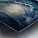 waves storm sea Metal print