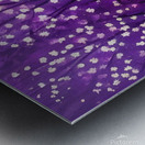 trees painting forest Metal print