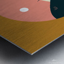 ellipse design background poster Metal print