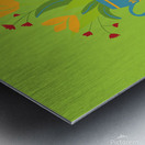 flowers pot vase plant bloom Metal print