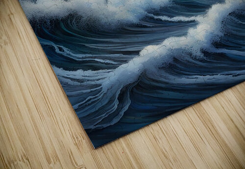 waves storm sea Ravendr4 puzzle