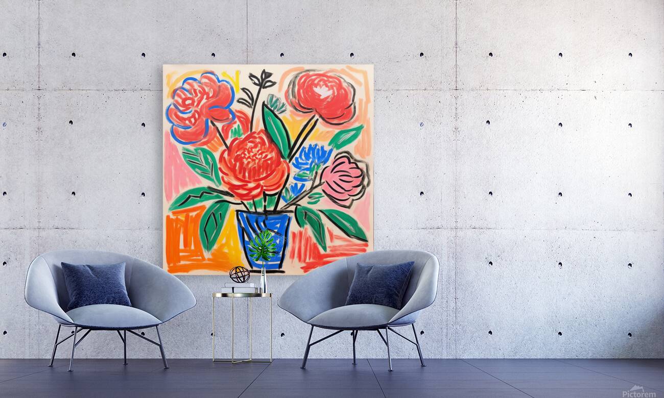 flowers art Reproduction