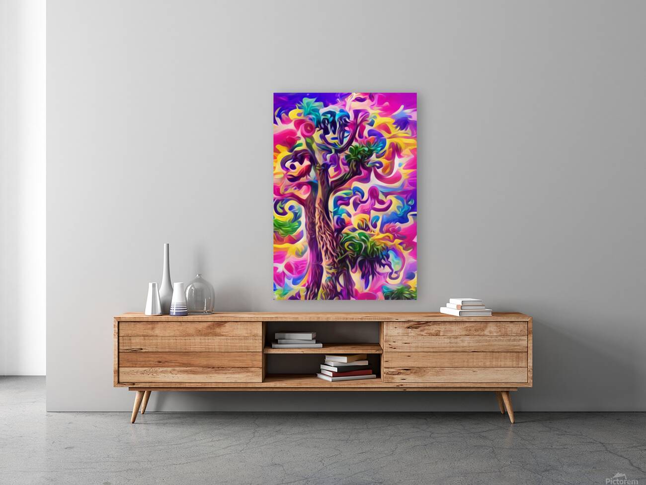 abstract digital art psychedelic Reproduction