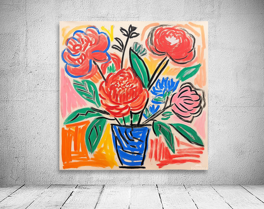 flowers art Wall Preview