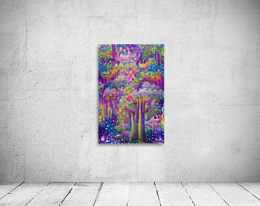 forest colours background texture Wall Preview