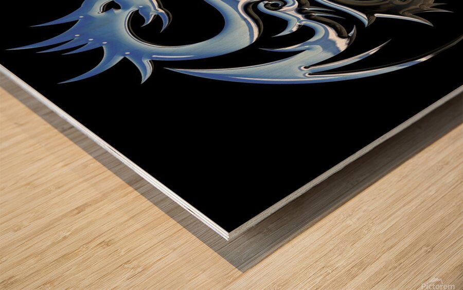 dragon mythology fantasy monster Wood print