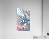 Peaceful Flight in Bloom Acrylic Print