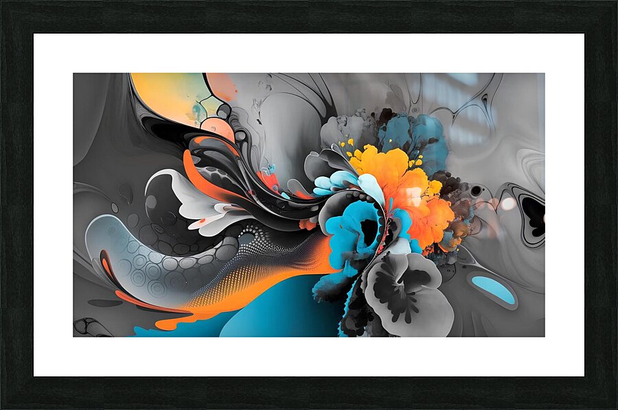 Symphony of Color Picture Frame print