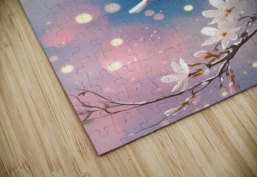 Peaceful Flight in Bloom Artymaha puzzle