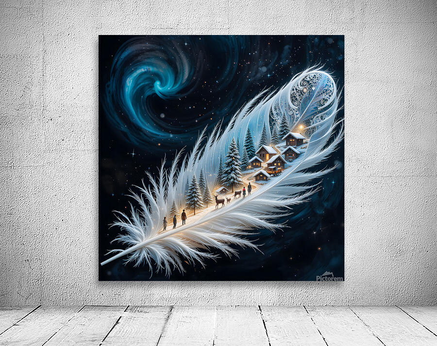 Feather Village Wall Preview