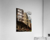 Down the Brown Line Acrylic Print