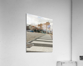Strolling Down the Street Acrylic Print