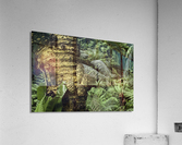 Trees Textures Acrylic Print