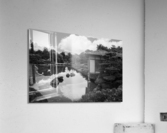 Black White Pond Acrylic Print