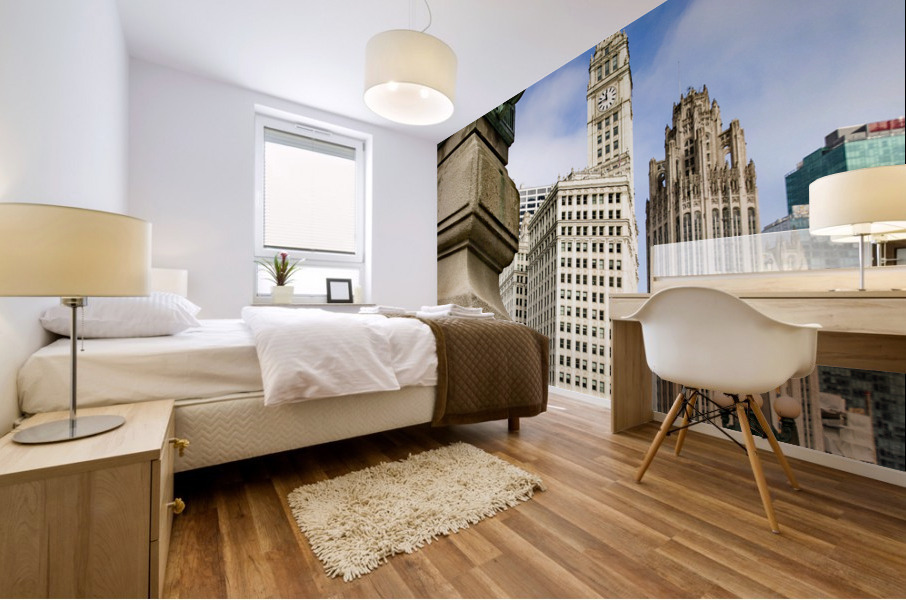 Looking into the River Mural print
