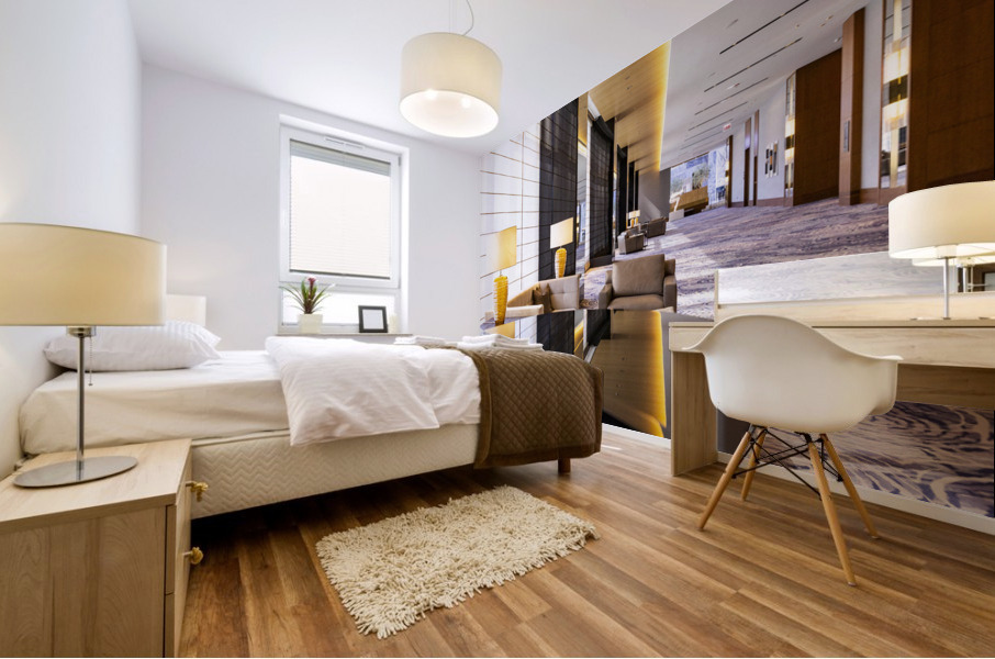 Hotel Hallways Mural print