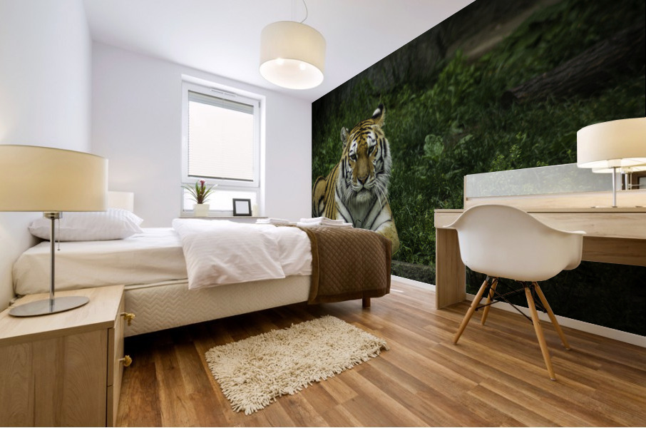 Next Strike  Tiger  Mural print