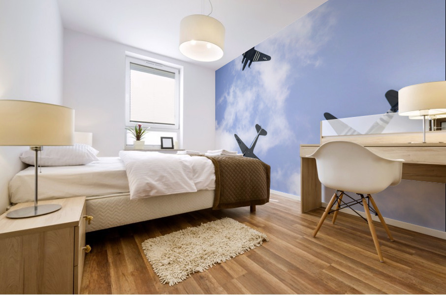 Fly By Mural print