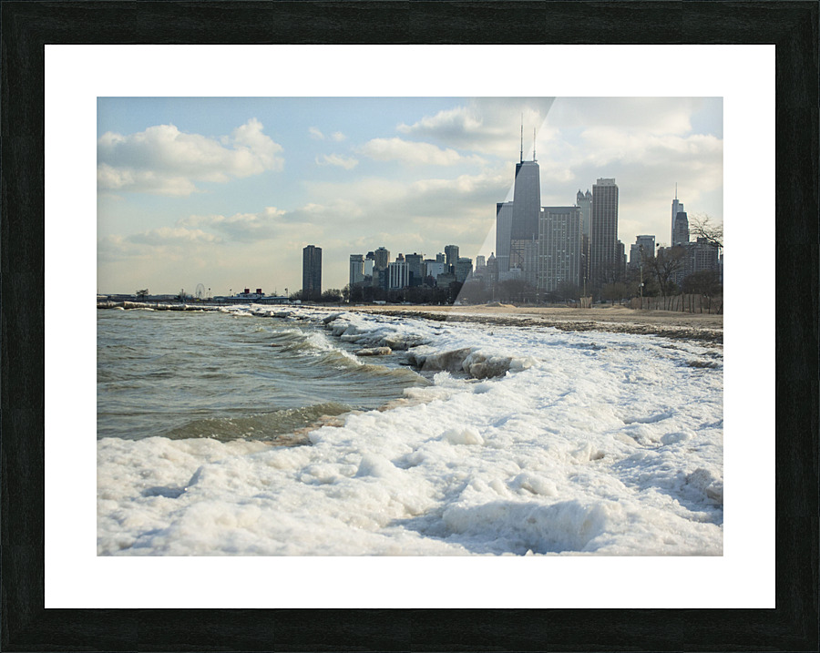 Lake Michigan Picture Frame print
