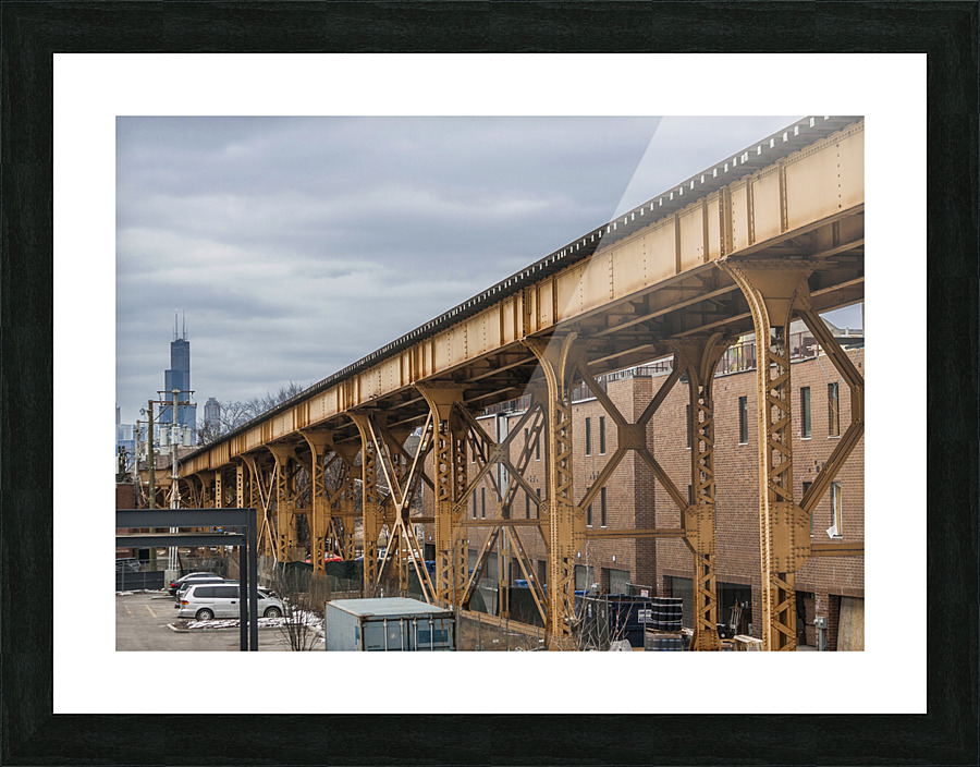 Take the Next Train Picture Frame print