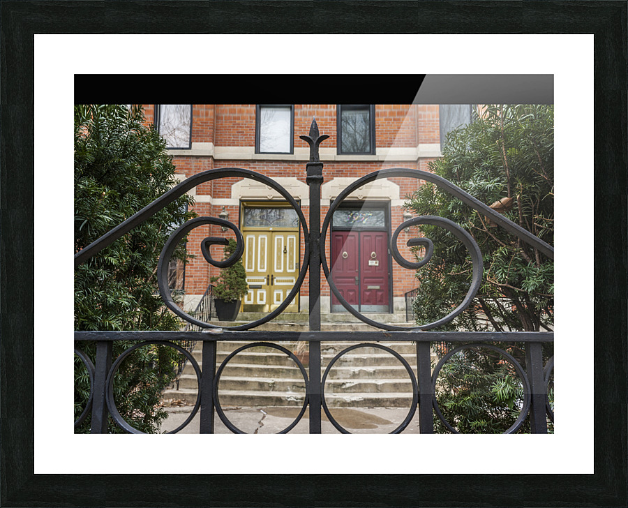 Two Neighbors Picture Frame print