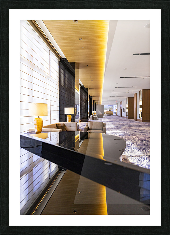 Hotel Hallways Picture Frame print