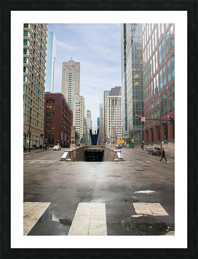 Underground Picture Frame print