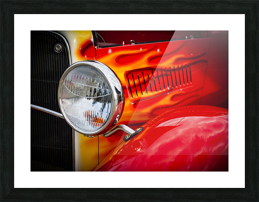 Light the Flames Picture Frame print