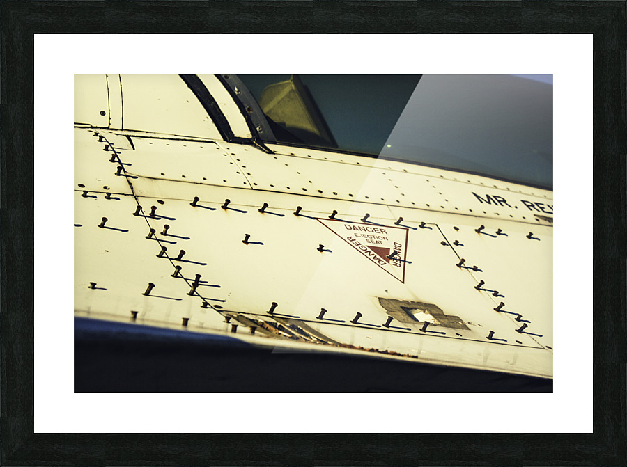 Danger Hatch Picture Frame print