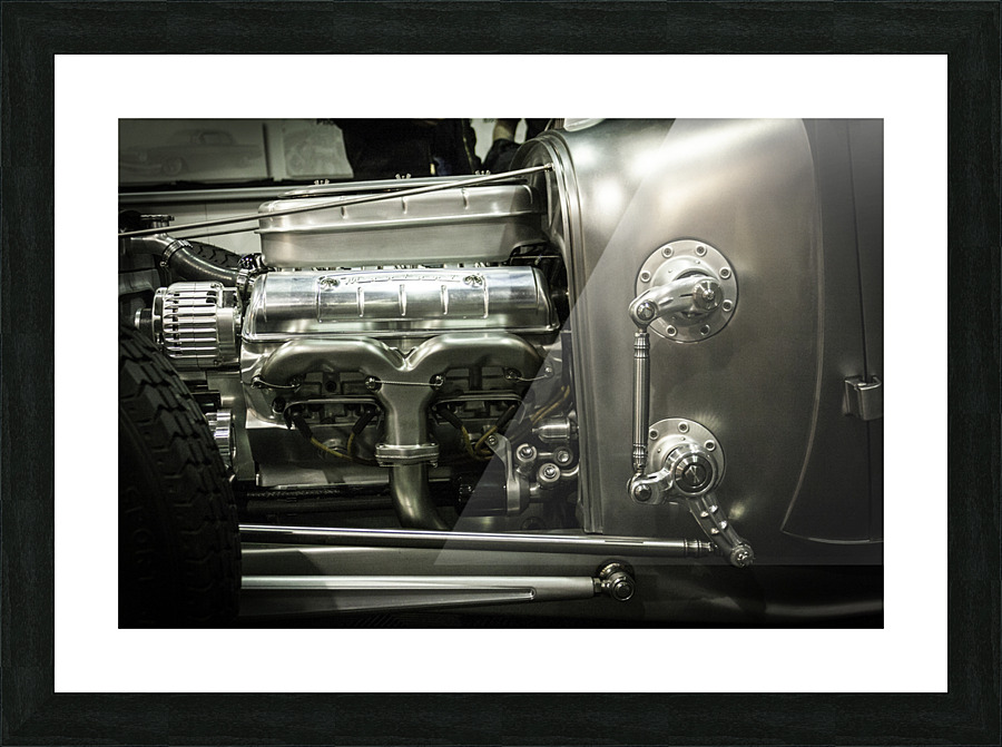 Modified Engine Picture Frame print