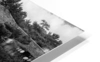 Black White Pond HD Metal print