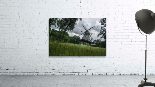 Windmill in a Storm Wall Preview