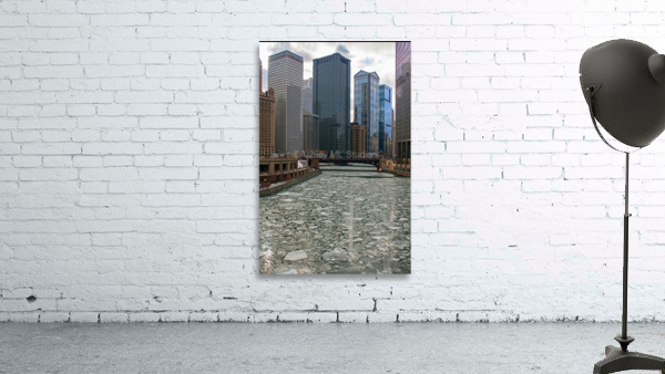 Ice on the River Wall Preview