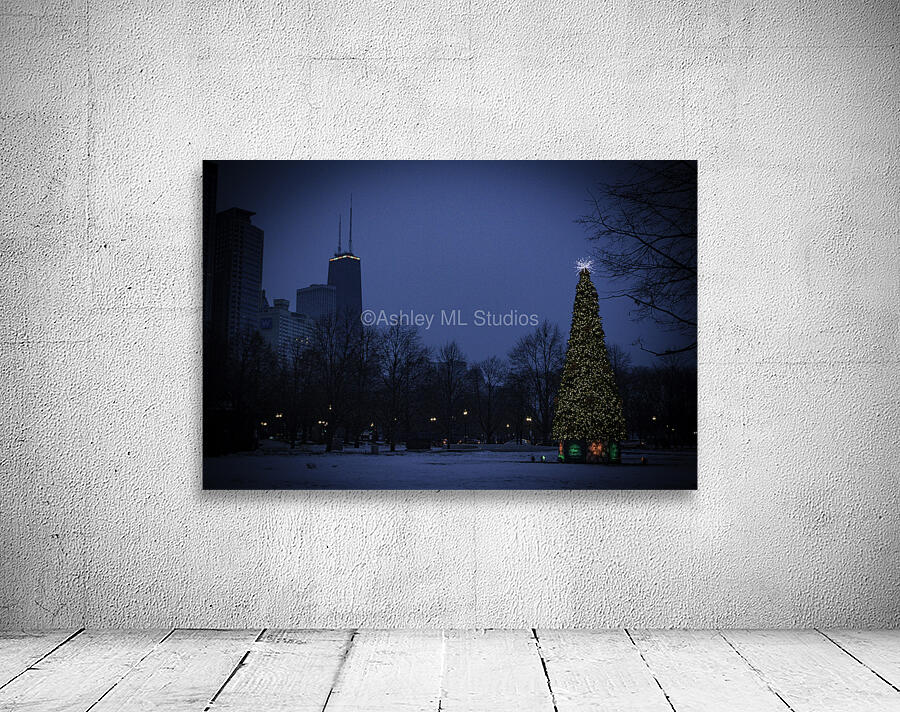 Chicago Christmas Wall Preview