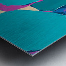 abstract with amazing colors Metal print