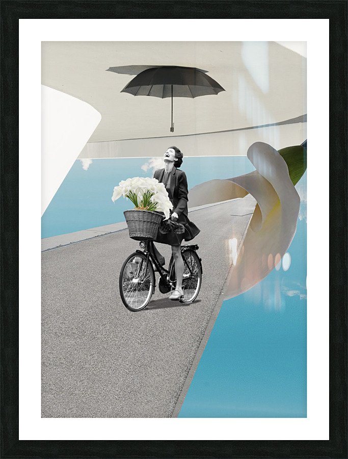 Dont Look Up Picture Frame print