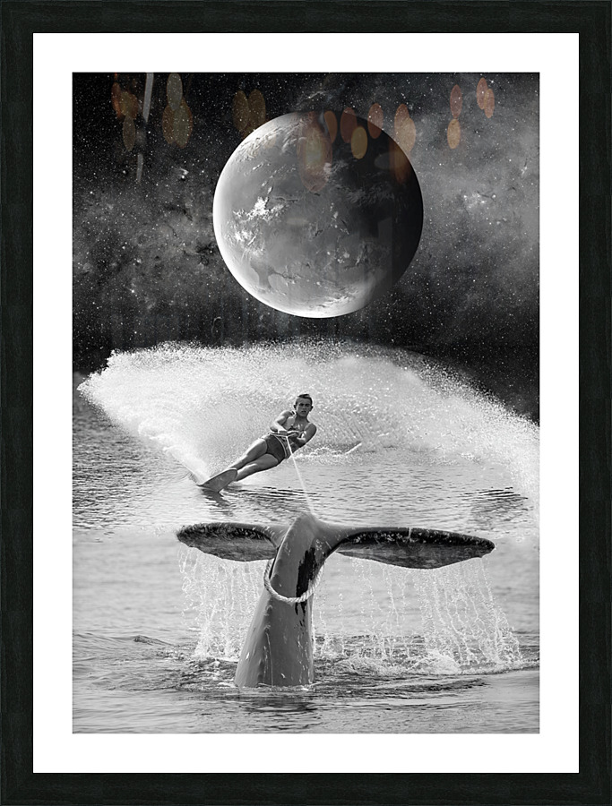 RidingWild Picture Frame print