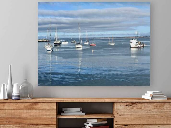 Monterey Bay -Old Fisherman’s Wharf by Preston Smith