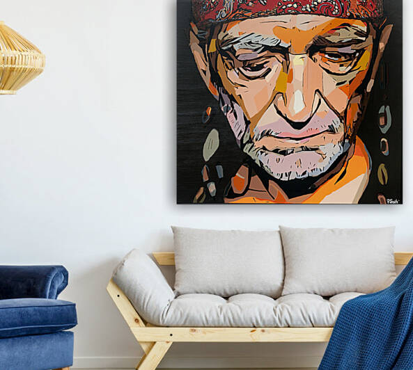 Willie Nelson by Preston Smith