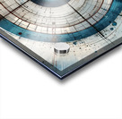 Circles Blue Acrylic print