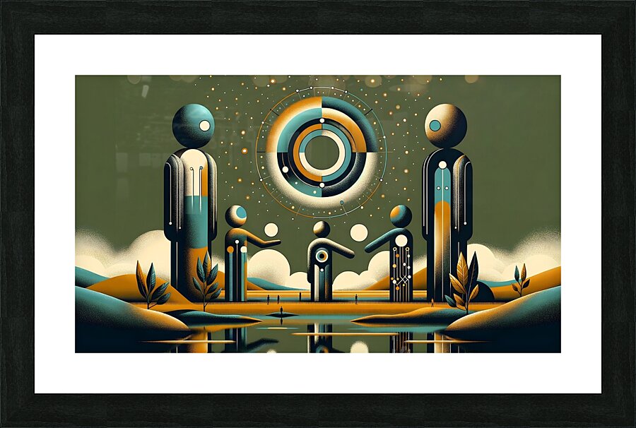 Springtime Picture Frame print