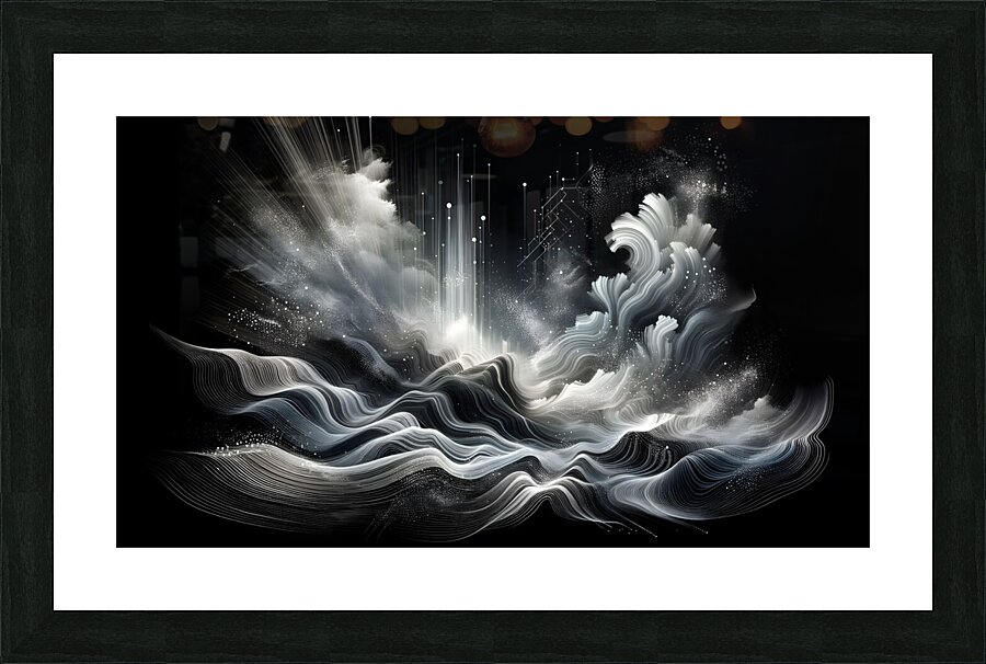 Chorale Transmission Picture Frame print