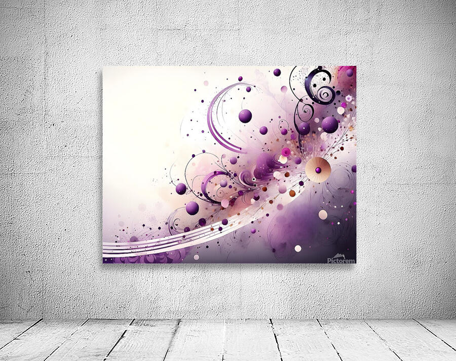 Purple Detoura Wall Preview
