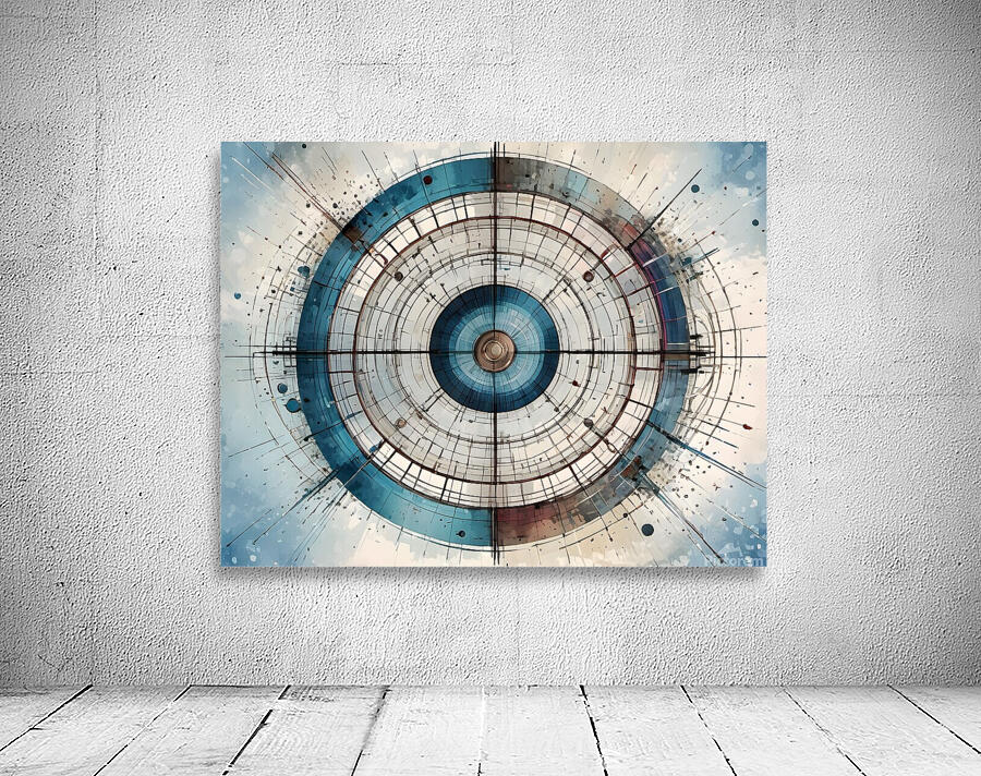 Circles Blue Wall Preview