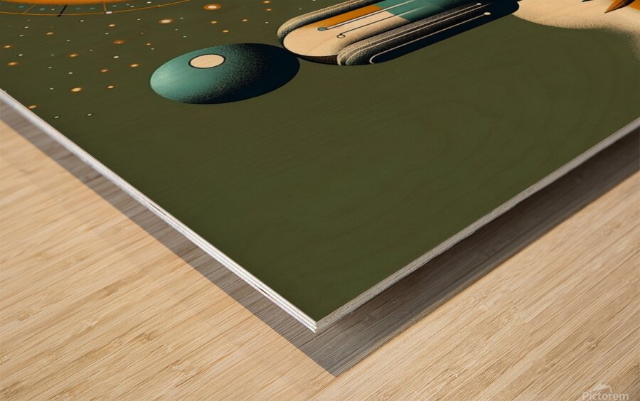 Springtime Wood print