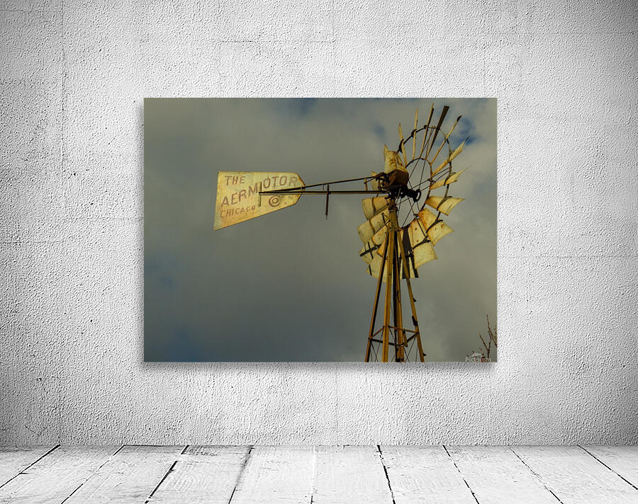 Aeromotor Windmill Wall Preview