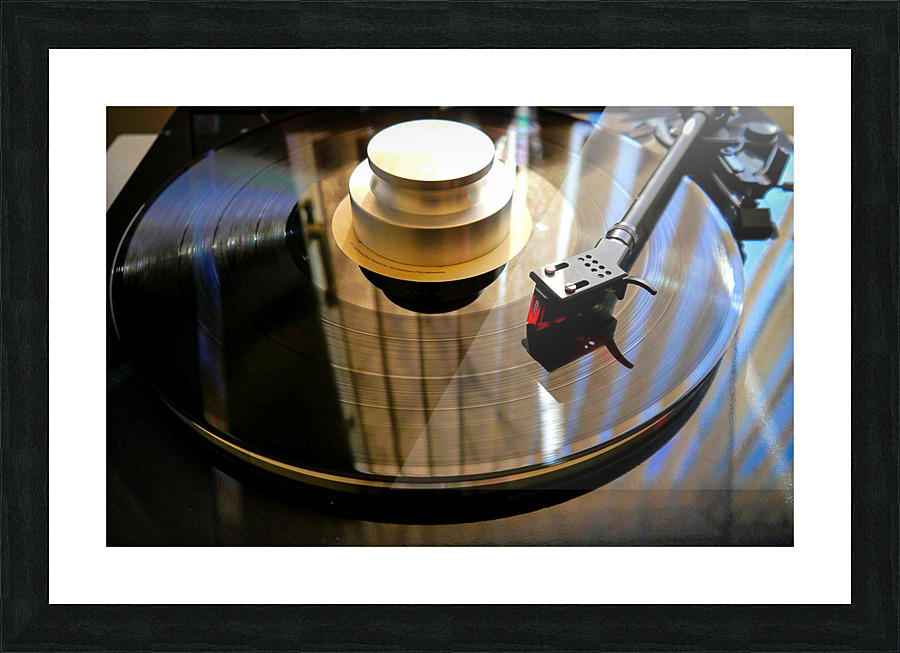 Vinyl Is Back Picture Frame print