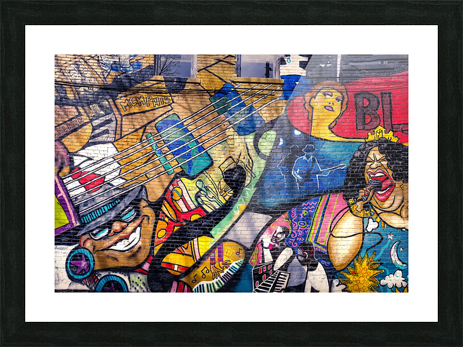 Mural Montage Picture Frame print