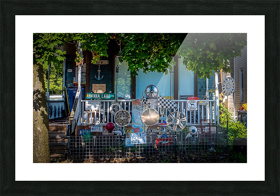 Front Porch Picture Frame print