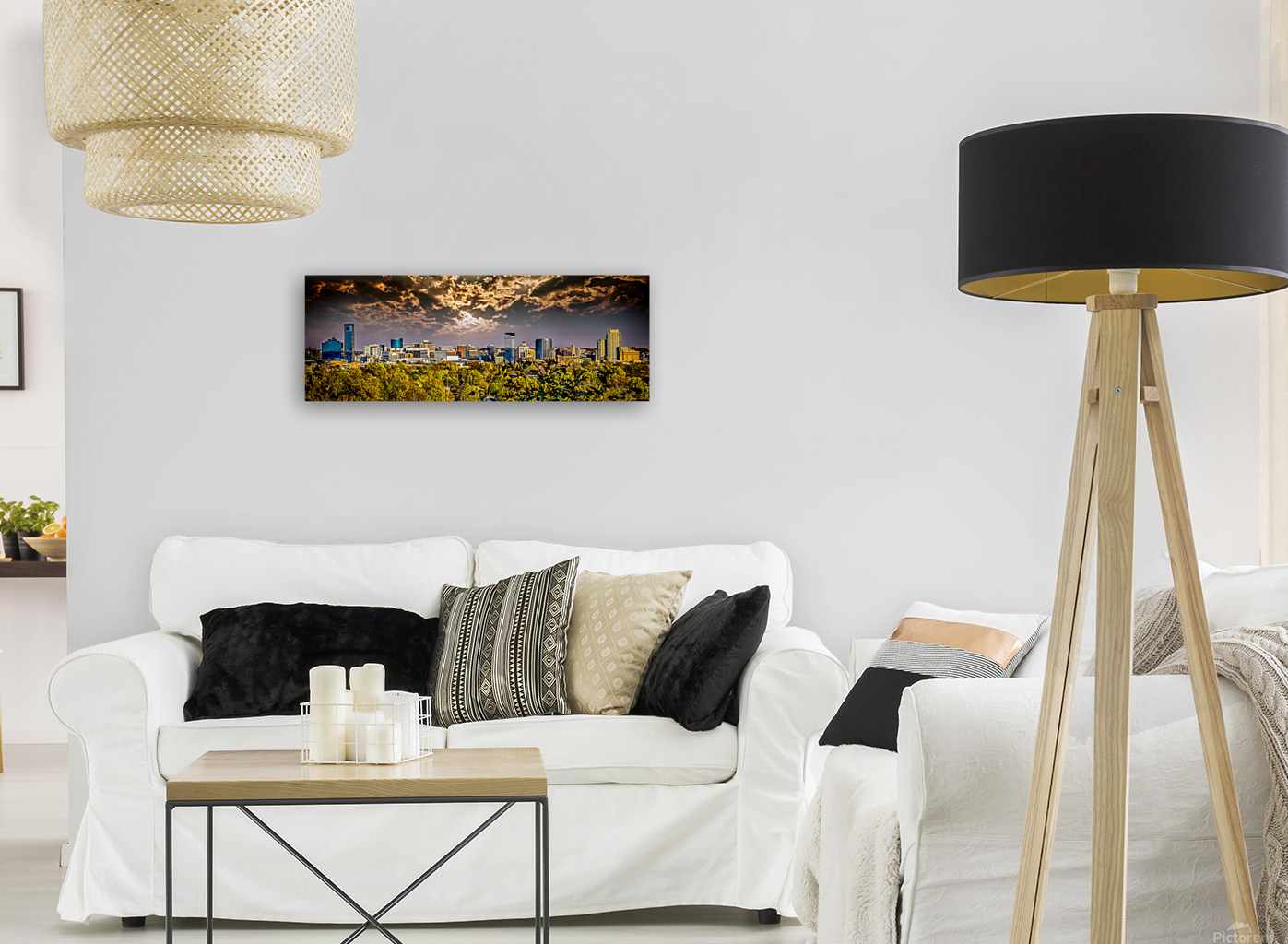 Golden Sunset Reproduction